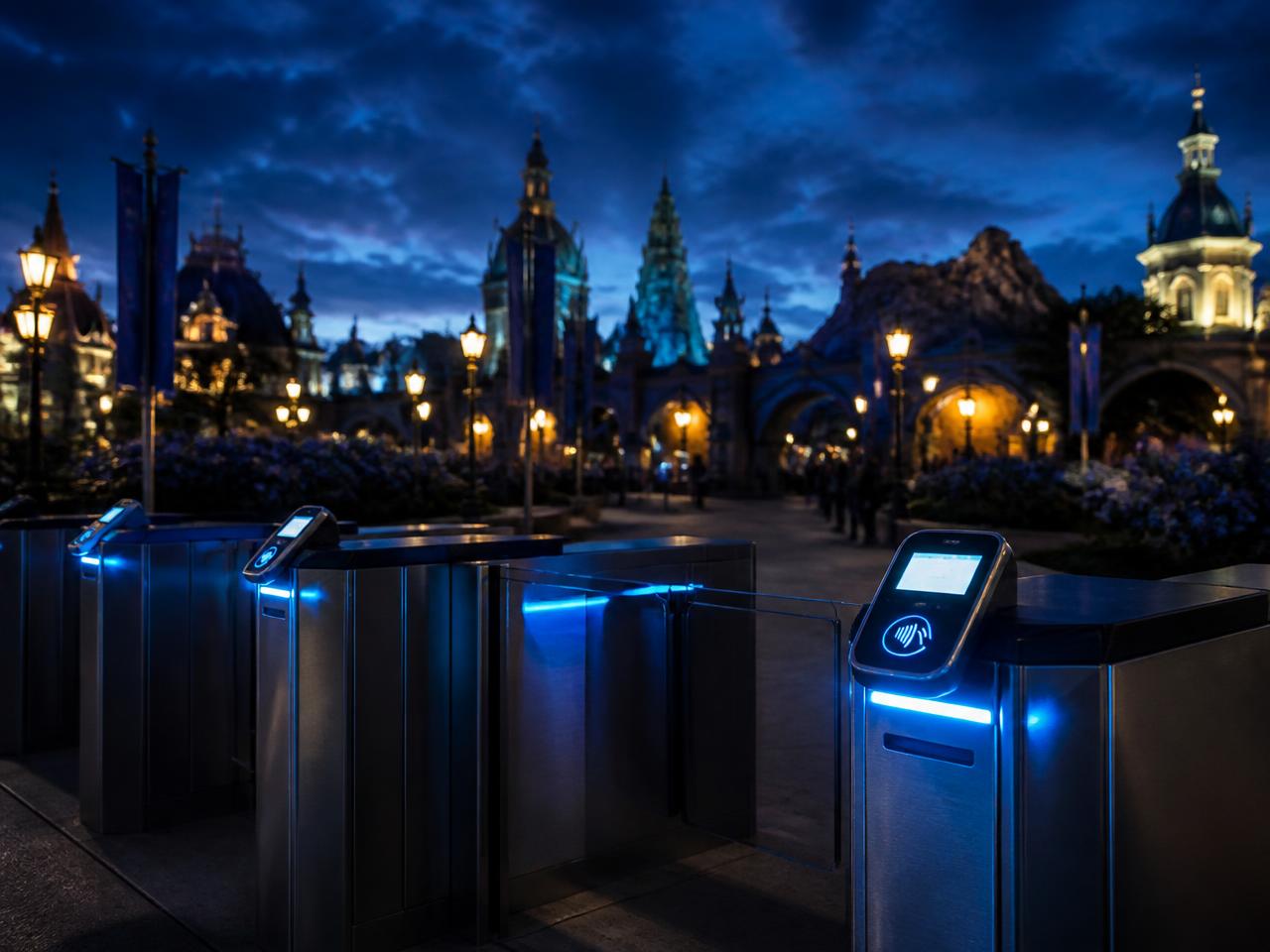 Attractions and theme parks payment environment