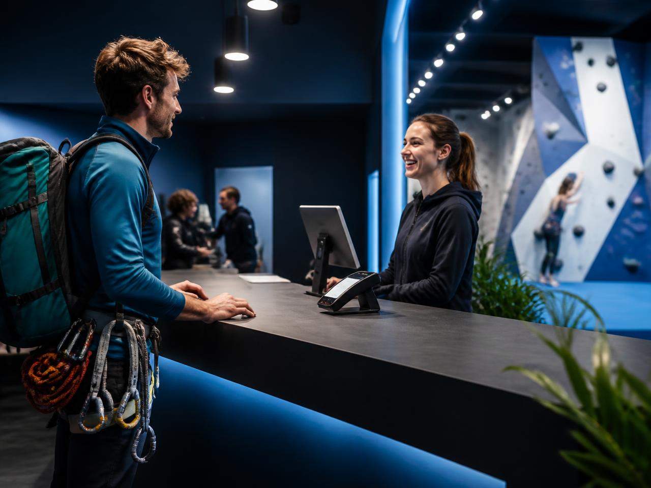 Sports and activity venues payment environment
